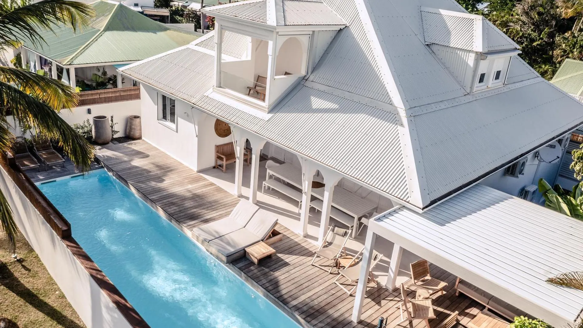 Villa Charles - Grand Standing 2 Piscines, Vue Mer Saint-Francois